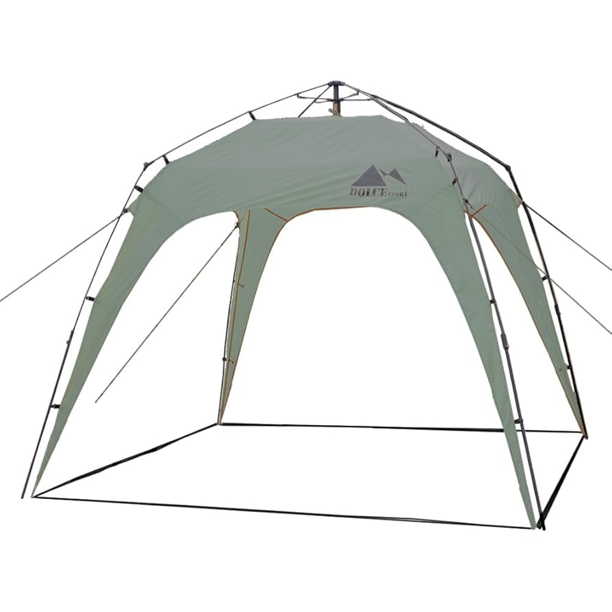 Amazon | ワンタッチタープ 2.5m 250cm フラップ付き 3～4人用